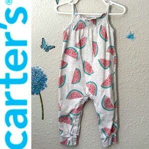 Watermelon Jumpsuit Playful Comfort Carter’s